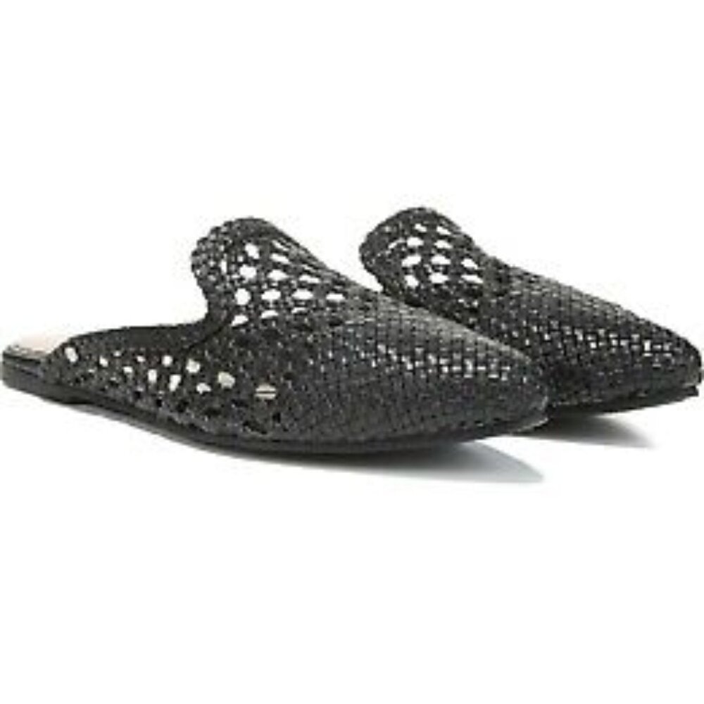 Sam Edelman Woven Genuine Leather Navya Mule Slides - Size 8 - Picture 2 of 5